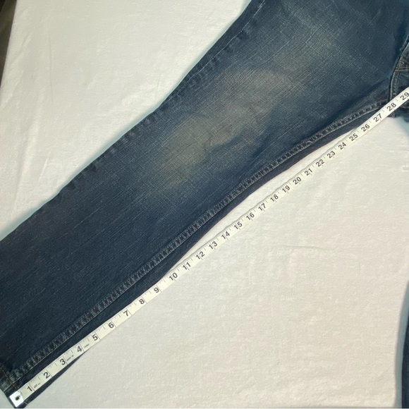 Levi’s Men 511 Medium Wash Denim Straight Leg Jeans Black Tag W36 L30 - Picture 12 of 16